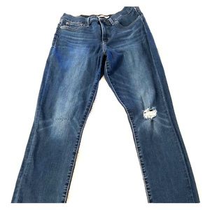 311 Shaping Skinny Jeans- Ripped style -size 29